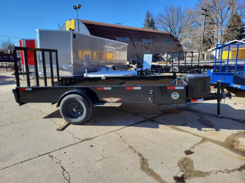 2021 USED 76X12 SOLID SIDE UTILITY for sale at ALL STAR TRAILERS Used in , NE