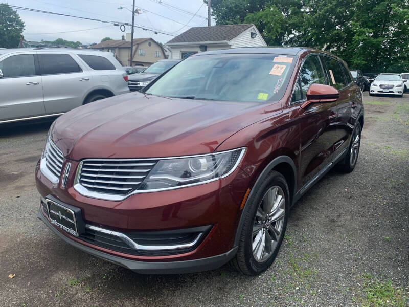 2016 Lincoln MKX for sale at Charles and Son Auto Sales in Totowa NJ
