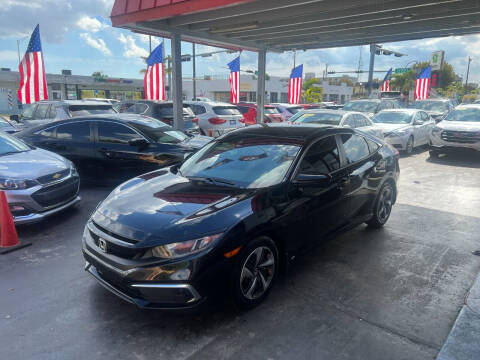 2019 Honda Civic for sale at American Auto Sales in Hialeah FL
