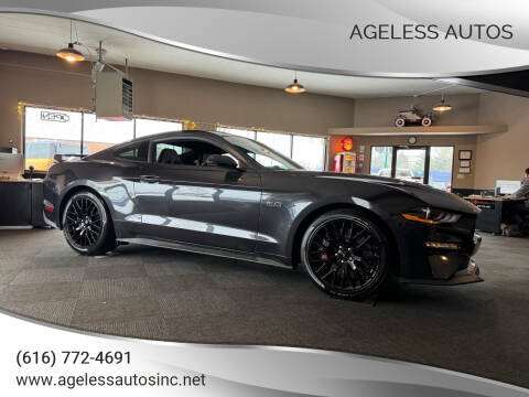 2022 Ford Mustang for sale at Ageless Autos in Zeeland MI