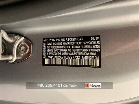 2020 Porsche 911 Carrera 4S