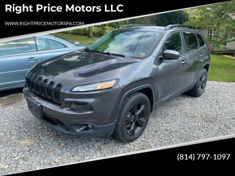 2016 Jeep Cherokee for sale at Right Price Motors LLC in Cranberry Twp PA