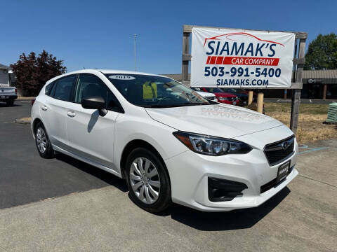 2019 Subaru Impreza for sale at Woodburn Trailers in Woodburn OR