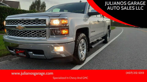 2014 Chevrolet Silverado 1500 for sale at JULIANO'S GARAGE AUTO SALES LLC in Ocoee FL