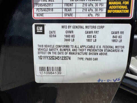 2004 Chevrolet Corvette