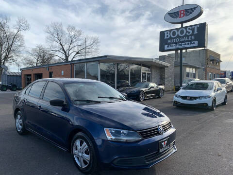 2012 Volkswagen Jetta for sale at BOOST AUTO SALES in Saint Louis MO