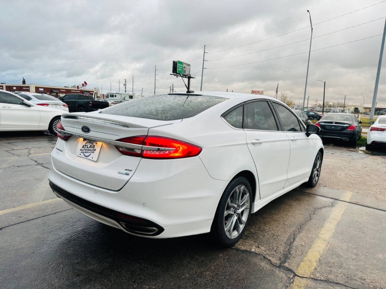 2017 Ford Fusion for sale at Atlas Auto Sales LLC in Lincoln, NE