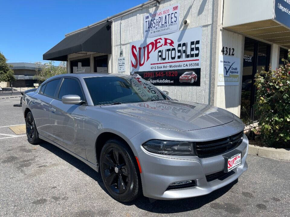 2018 Dodge Charger for sale at Super Auto Sales Modesto in Modesto, CA