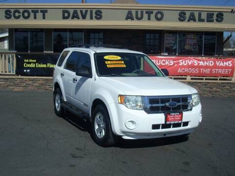 2008 Ford Escape for sale at Scott Davis Auto Sales in Turlock CA