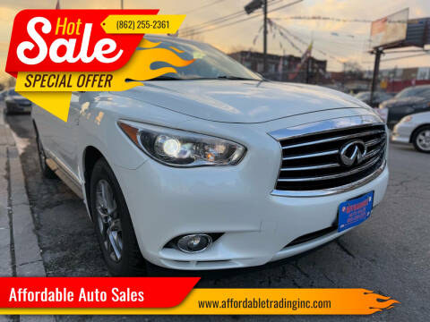 2015 Infiniti QX60 for sale at Affordable Auto Sales in Irvington NJ