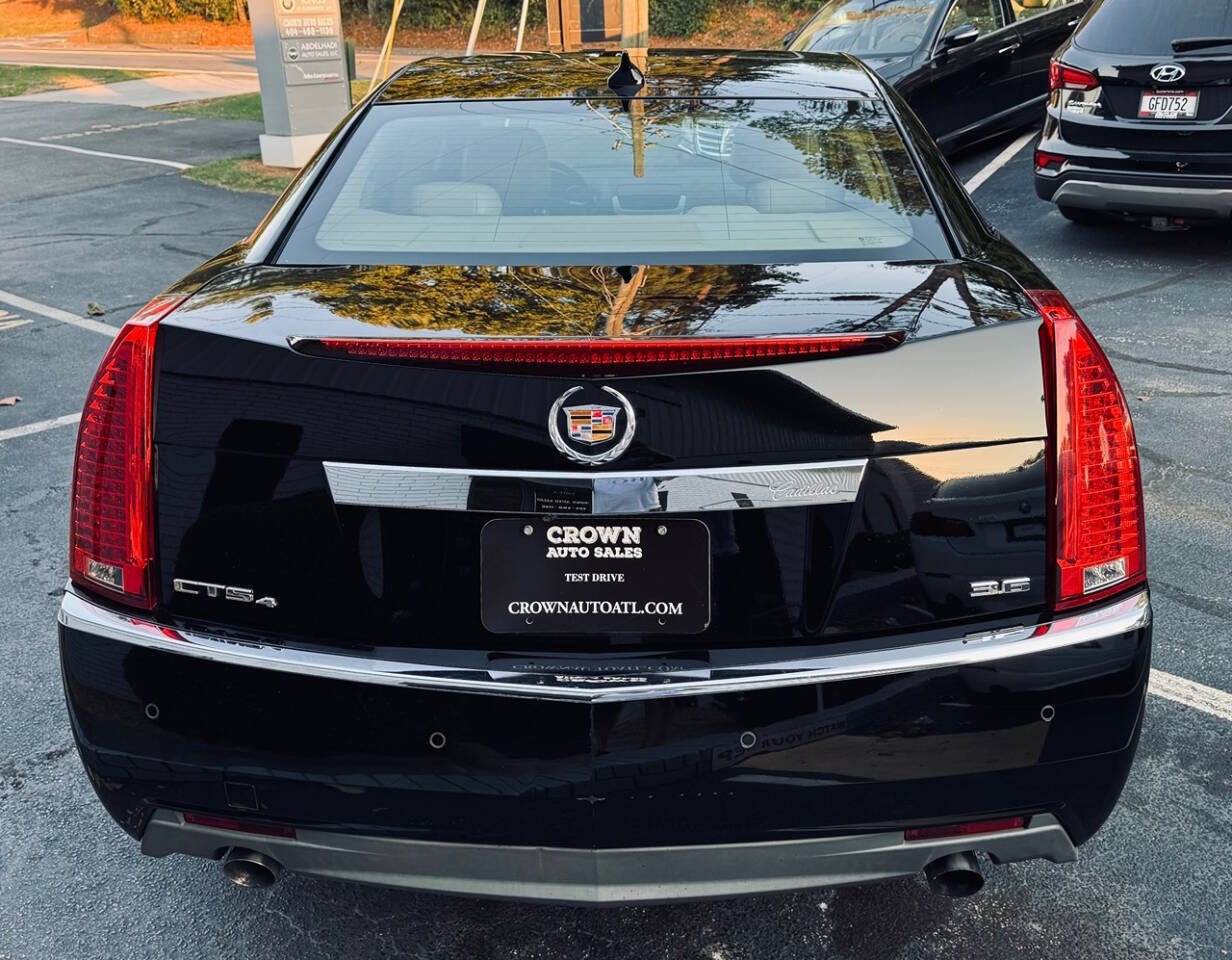 2011 Cadillac CTS for sale at Crown Auto Sales in Marietta, GA