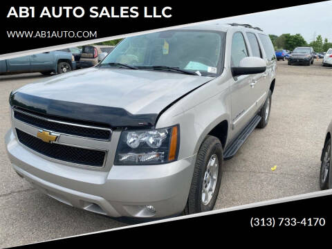 2008 Chevrolet Suburban for sale at AB1 AUTO SALES LLC in Detroit MI