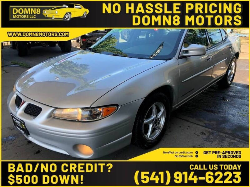 2002 Pontiac Grand Prix for sale at Deals on Wheels of the Northwest LLC in Springfield OR