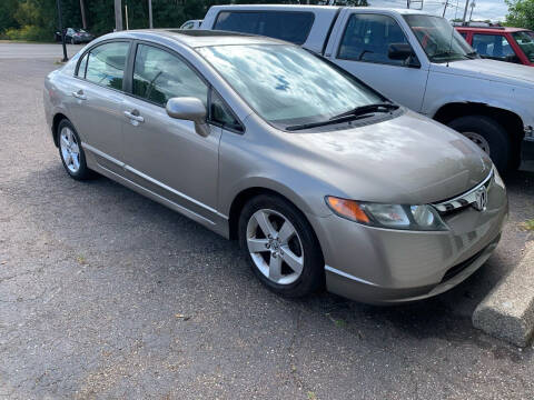 2006 Honda Civic for sale at MEDINA WHOLESALE LLC in Wadsworth OH