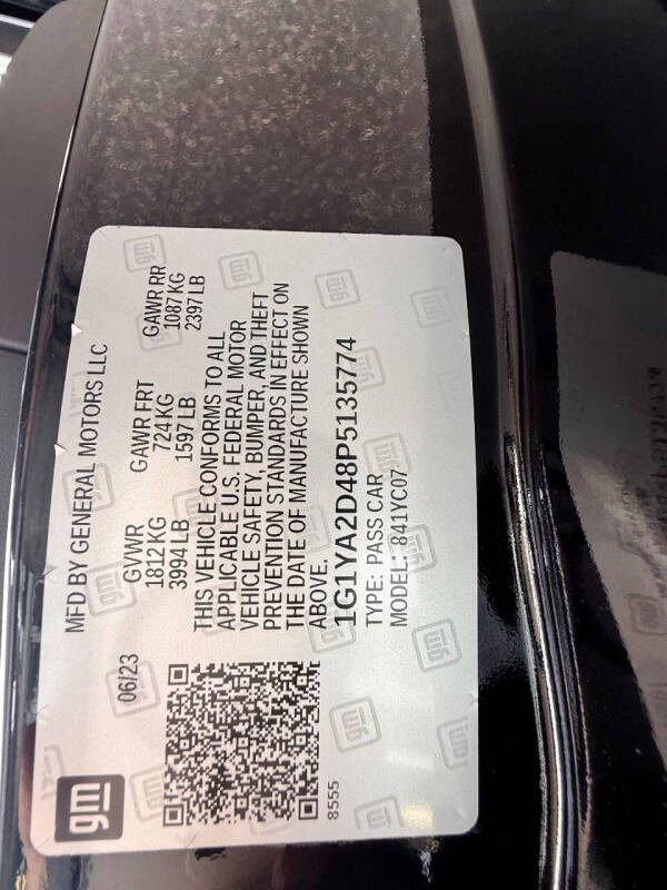 2023 Chevrolet Corvette Stingray