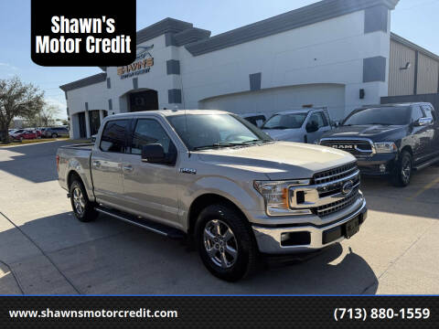 2018 Ford F-150 for sale at Shawn's Motor Credit in Houston TX