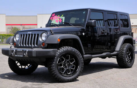 2010 Jeep Wrangler Unlimited for sale at Kustom Carz in Pacoima CA
