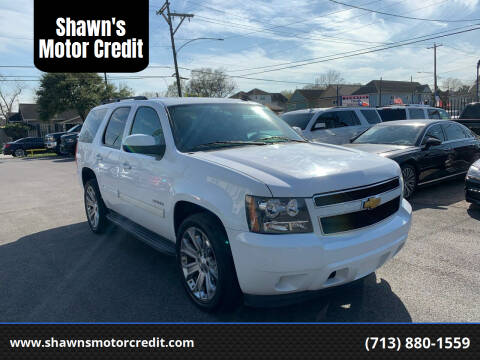 2014 Chevrolet Tahoe for sale at Shawn's Motor Credit in Houston TX