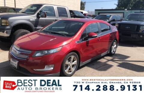 2014 Chevrolet Volt for sale at Best Deal Auto Brokers in Orange CA