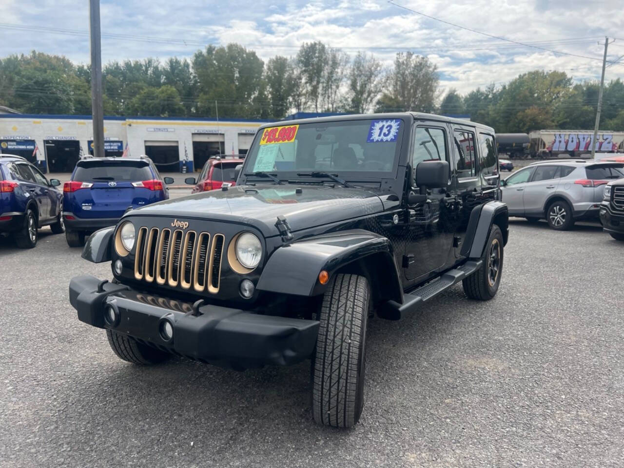 2014 Jeep Wrangler Unlimited for sale at Paugh s Auto Sales in Binghamton, NY