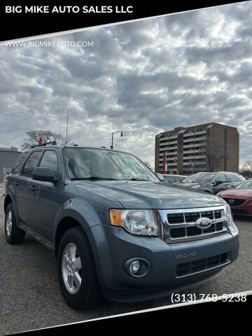 2011 Ford Escape for sale at BIG MIKE AUTO SALES LLC in Lincoln Park MI