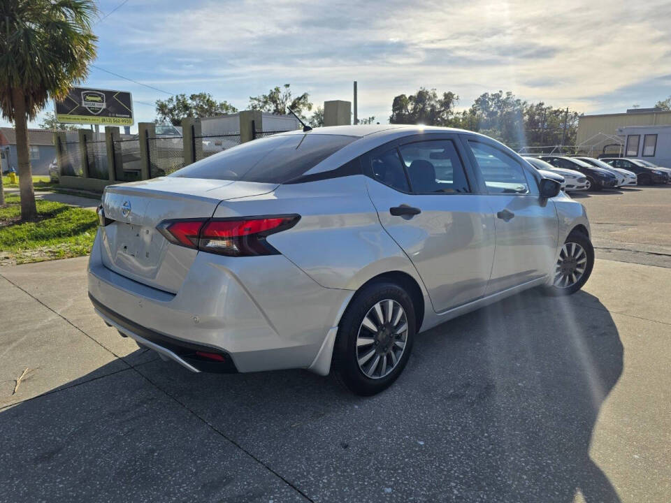 2021 Nissan Versa for sale at Bascarshop in Tampa, FL