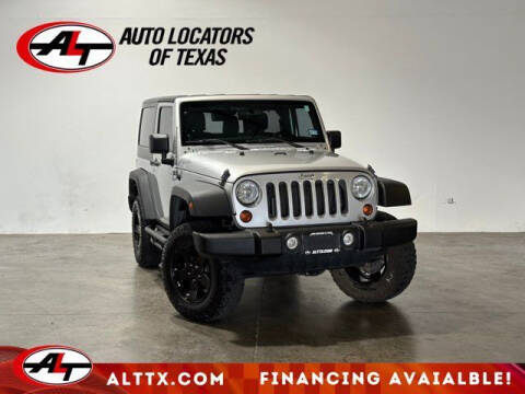 2012 Jeep Wrangler for sale at AUTO LOCATORS OF TEXAS in Plano TX