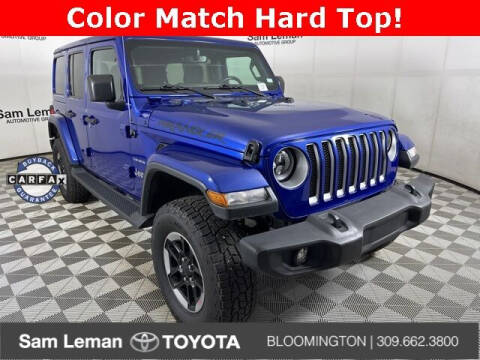 2020 Jeep Wrangler Unlimited for sale at Sam Leman Toyota Bloomington in Bloomington IL