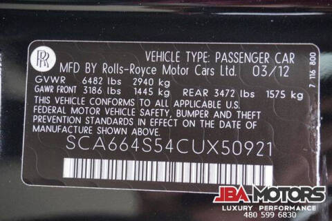 2012 Rolls-Royce Ghost