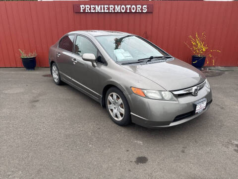 2008 Honda Civic for sale at PREMIERMOTORS  INC. - PREMIERMOTORS INC. in Milton Freewater OR