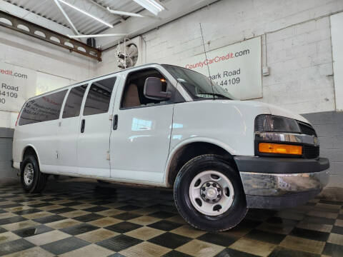 2018 Chevrolet Express for sale at County Car Credit in Cleveland OH