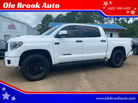 2021 Toyota Tundra for sale at Auto Group South - Ole Brook Auto in Brookhaven MS