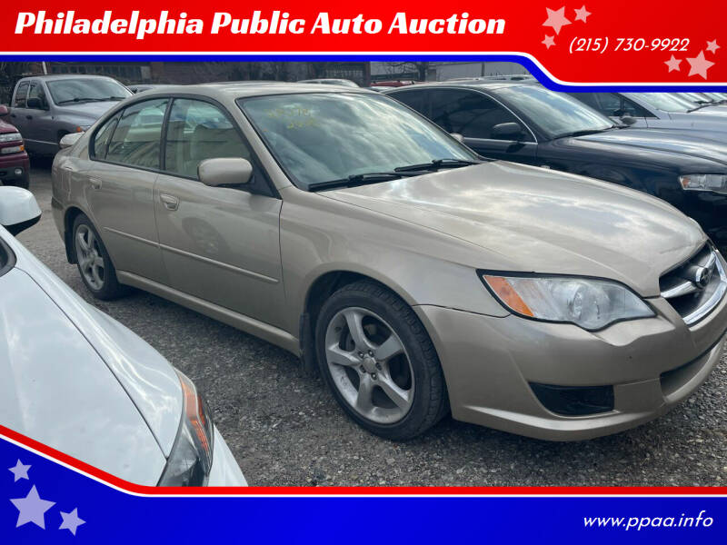 2008 Subaru Legacy for sale at Philadelphia Public Auto Auction in Philadelphia PA