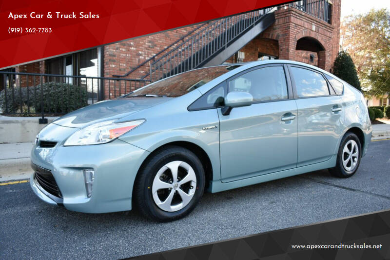 2015 Toyota Prius for sale at Apex Car & Truck Sales in Apex NC