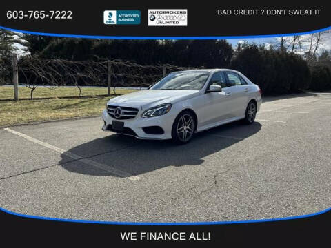2014 Mercedes-Benz E-Class for sale at Auto Brokers Unlimited in Derry NH