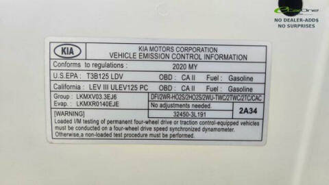 2020 Kia Stinger
