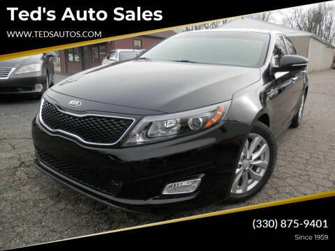 2015 Kia Optima for sale at Ted's Auto Sales in Louisville OH