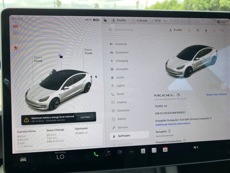 2021 Tesla Model 3 Standard Range Plus