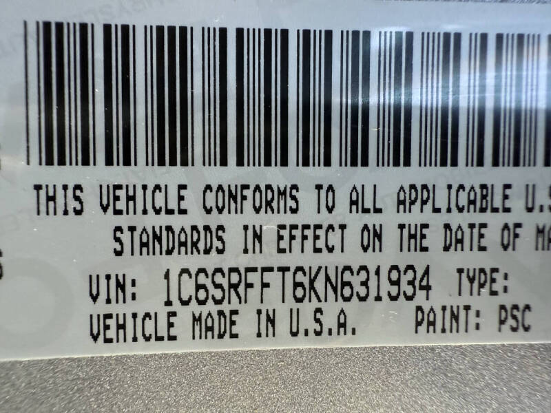 2019 RAM 1500 Big Horn