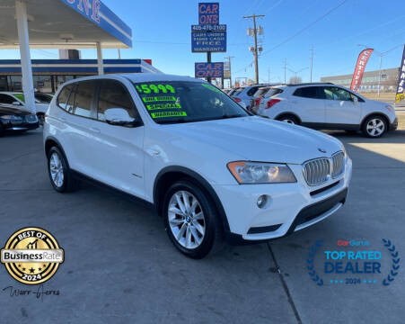 2014 BMW X3 for sale at CAR SOURCE OKC in Oklahoma City OK