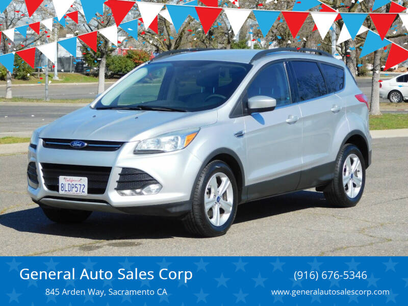 2014 Ford Escape for sale at General Auto Sales Corp in Sacramento CA