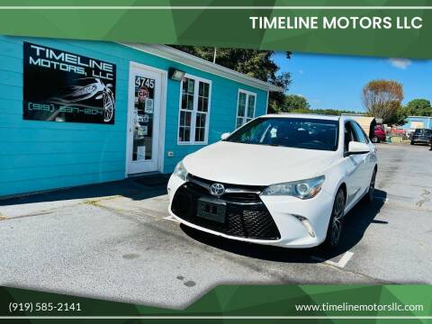 2015 Toyota Camry for sale at Timeline Motors LLC in Clayton NC