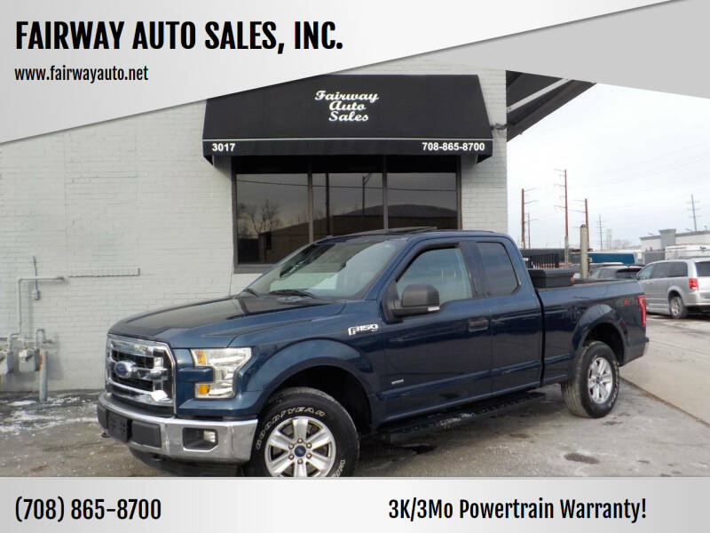 2016 Ford F-150 for sale at FAIRWAY AUTO SALES, INC. in Melrose Park IL