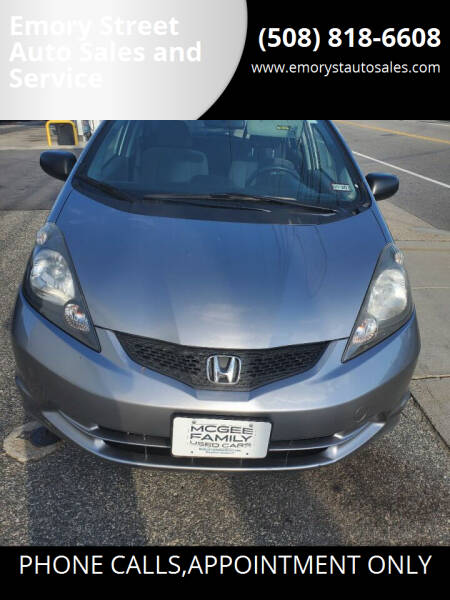 2009 Honda Fit for sale at Emory Street Auto Sales and Service in Attleboro MA