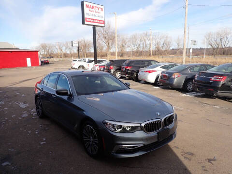 2017 BMW 5 Series for sale at Marty's Auto Sales in Savage MN