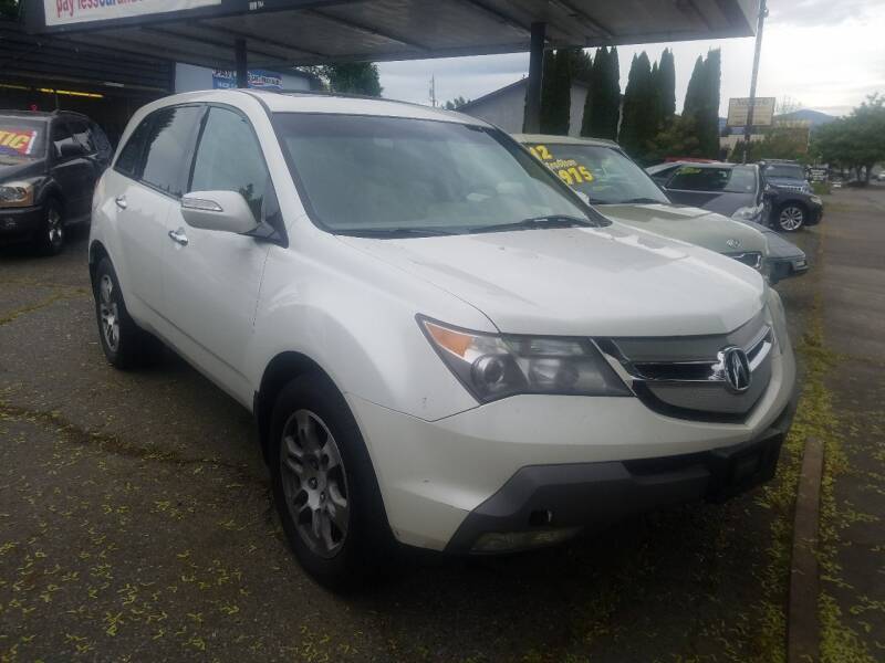 2008 Acura MDX for sale at Payless Car and Truck sales in Seattle WA