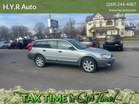 2007 Subaru Outback for sale at H.Y.R Auto in Three Rivers MI