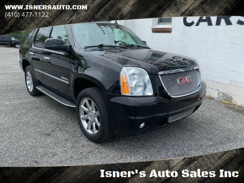 2013 GMC Yukon for sale at Isner's Auto Sales Inc in Dundalk MD