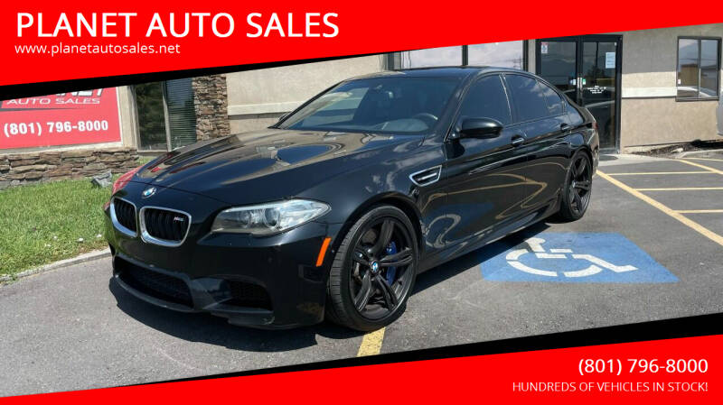 2014 BMW M5 for sale at PLANET AUTO SALES in Lindon UT