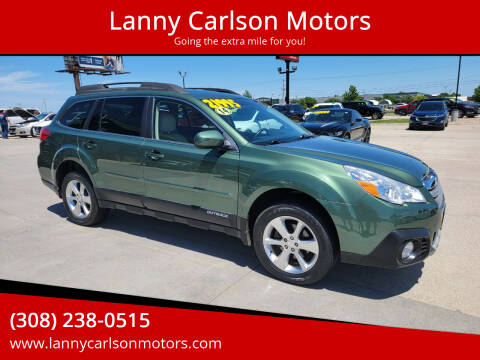 2014 Subaru Outback for sale at Lanny Carlson Motors in Kearney NE